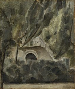 Giorgio Morandi, "Paesaggio" (1914), olio su tela, collezione Gianni Mattioli, deposito a lungo termine presso la Collezione Peggy Guggenheim, Venezia © Giorgio Morandi SIAE 2008